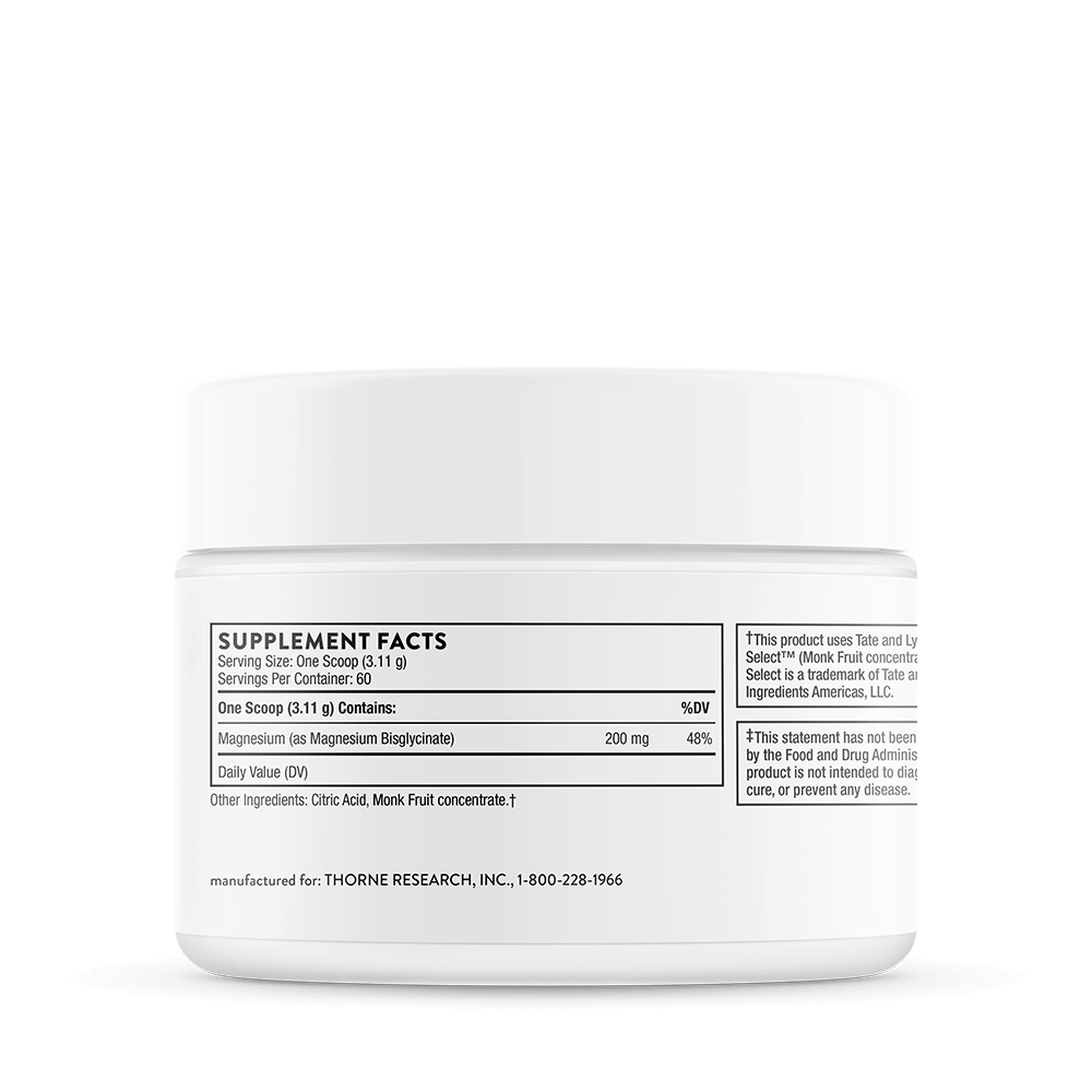 Magnesium Bisglycinate | Thorne® | 6.5 oz