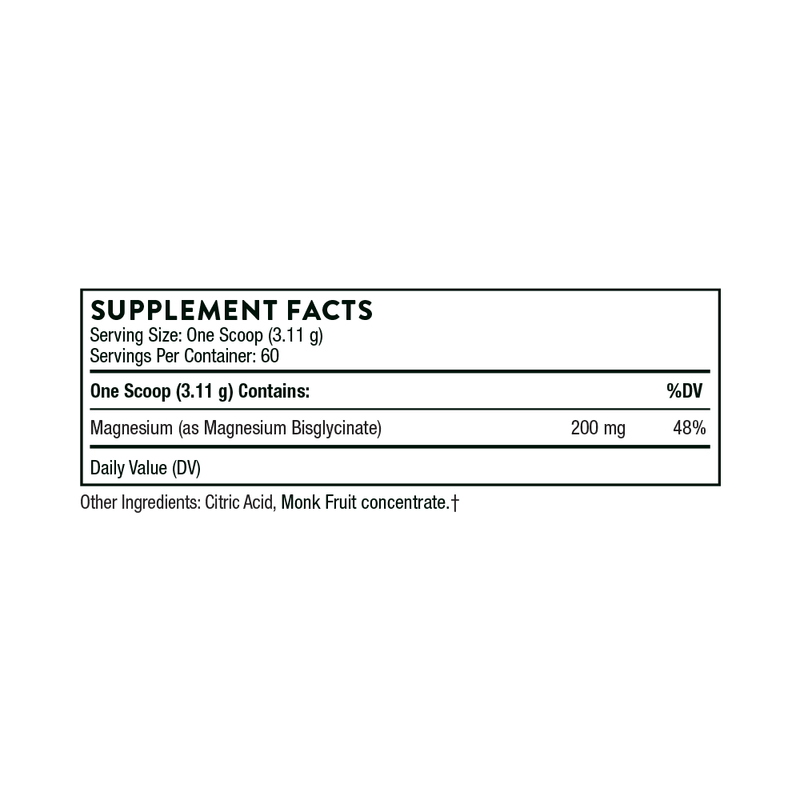 Magnesium Bisglycinate | Thorne® | 6.5 oz