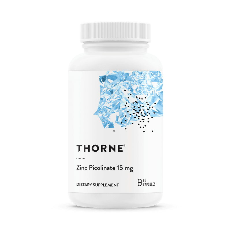 Zinc Picolinate 15 mg | Thorne® | 60 Capsules