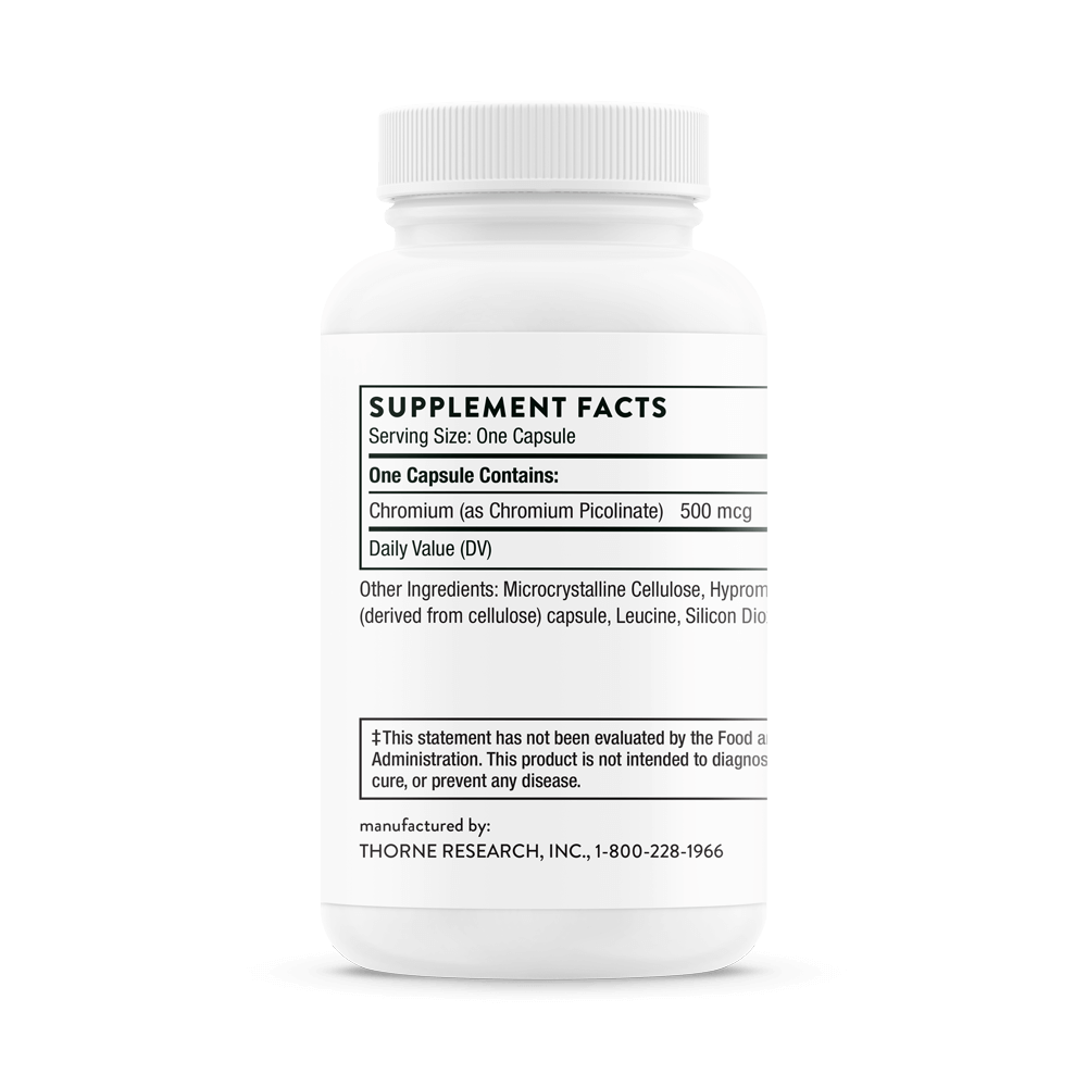 Chromium Picolinate | Thorne® | 60 Capsules