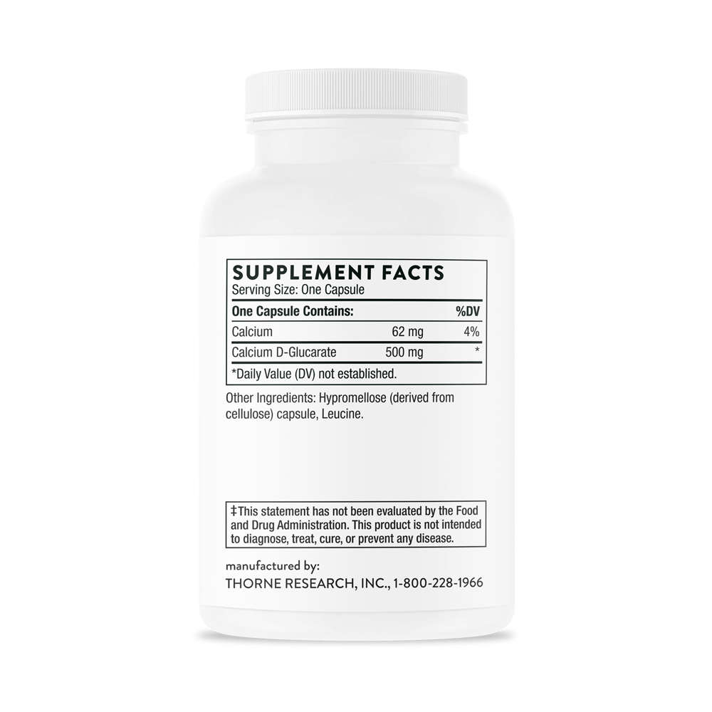 Calcium D-Glucarate | Thorne® | 90 Capsules