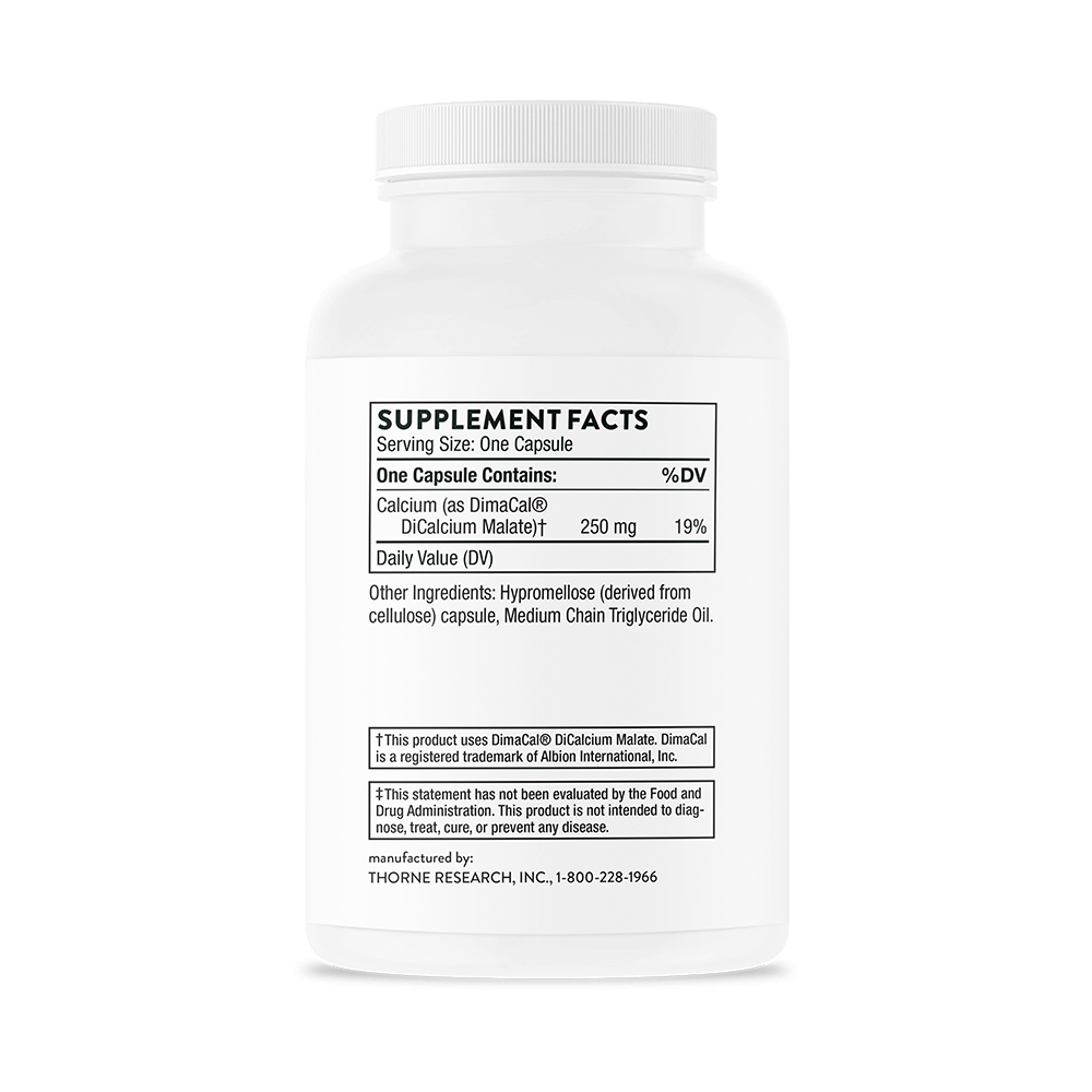 Calcium | Thorne® | 120 Capsules