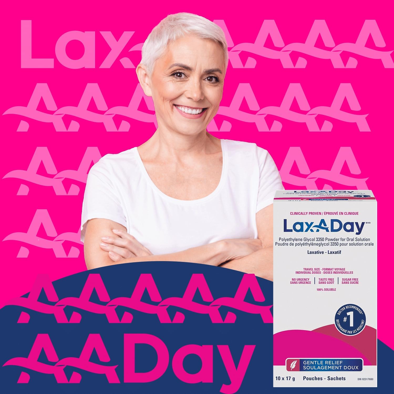 Powder Laxative|LAX-A-Day |different bottle formats