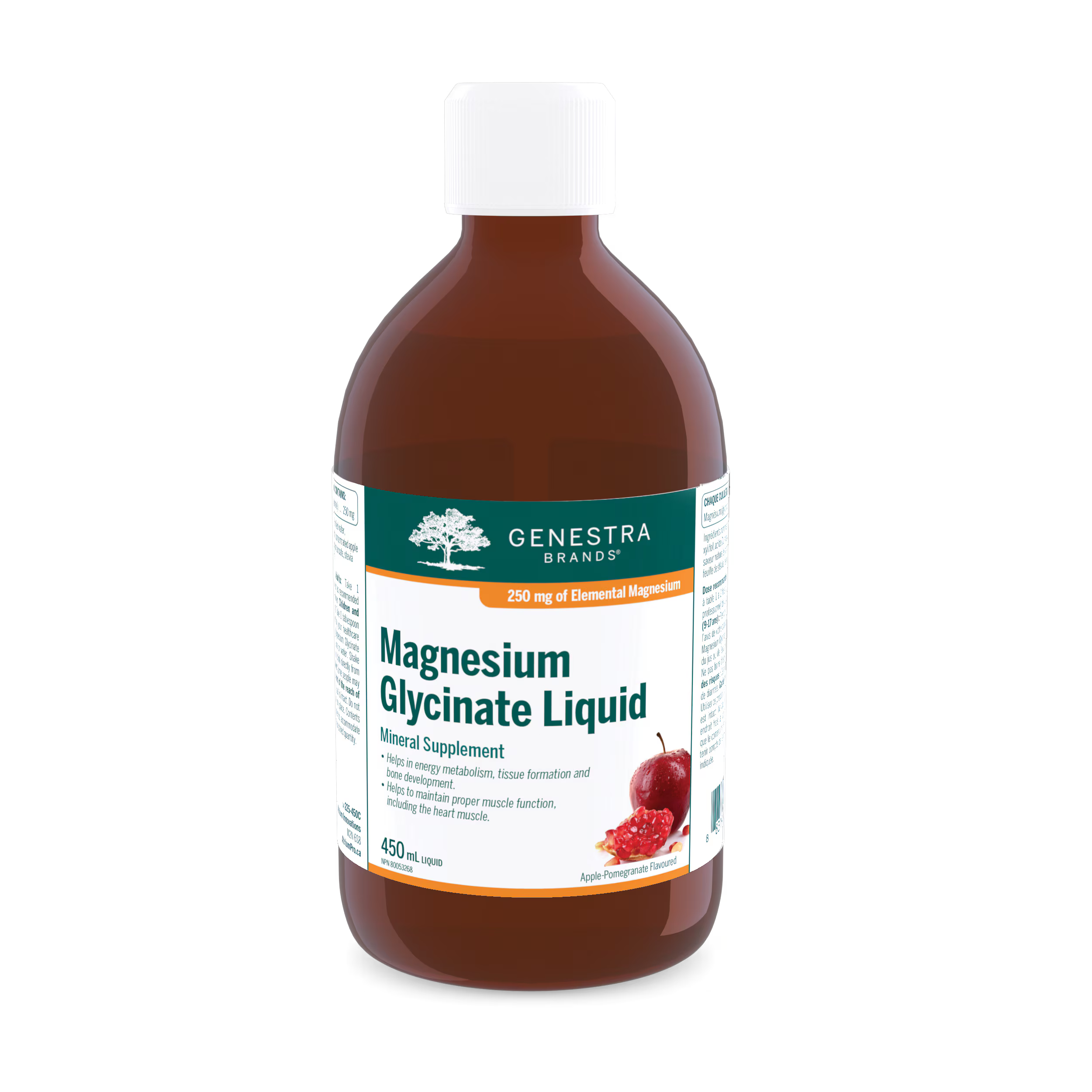 Magnesium Glycinate Liquid | Genestra Brands® | 450 mL