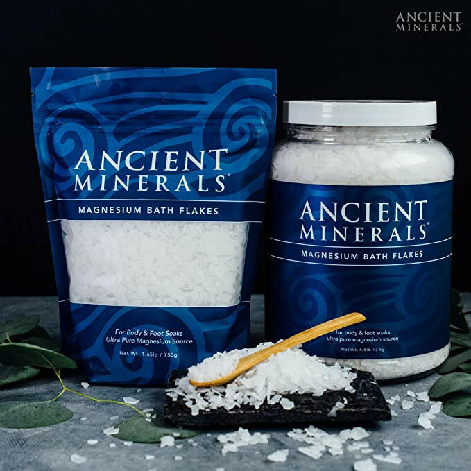 Magnesium Bath Flakes | Ancient Minerals | Various Sizes