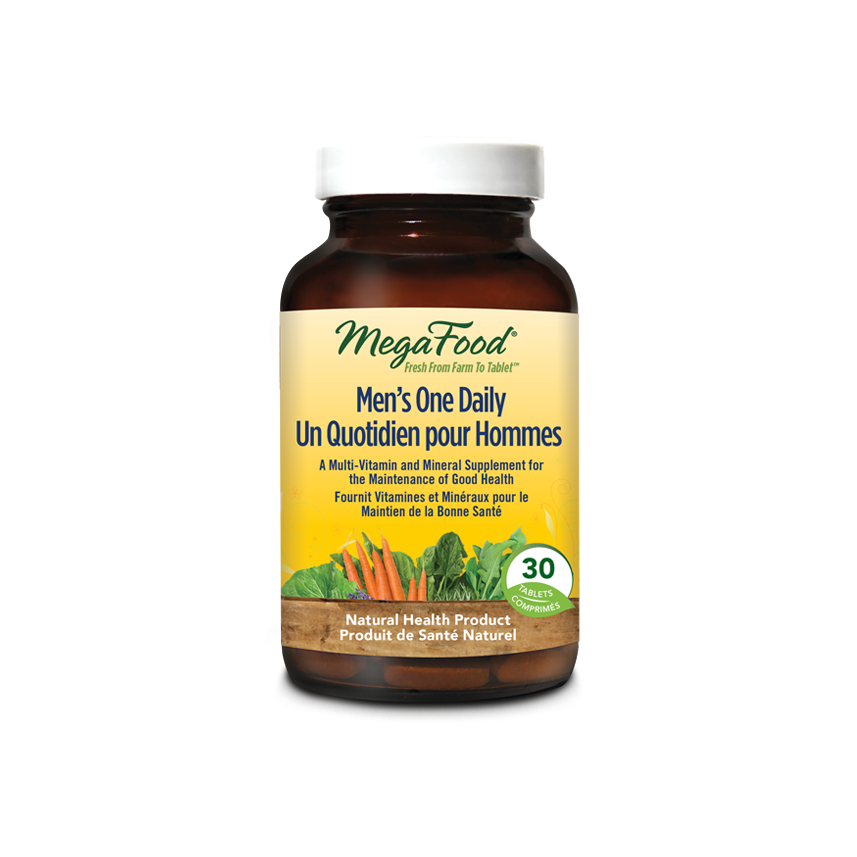 Men’s One Daily | MegaFood® | 30, 72 & 90 Tablets
