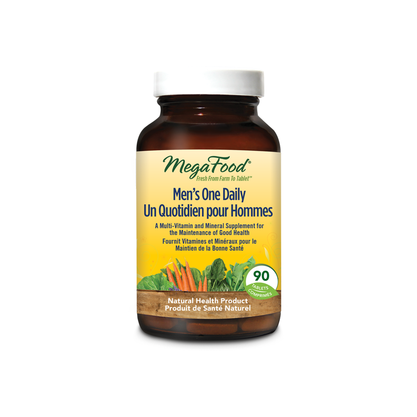 Men’s One Daily | MegaFood® | 30, 72 & 90 Tablets