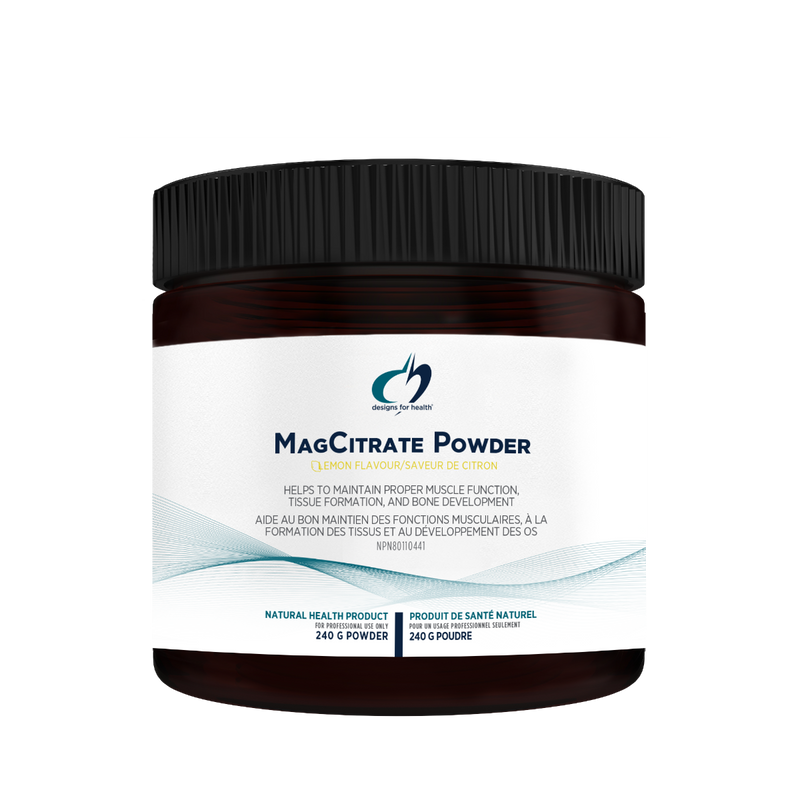 MagCitrate Powder | Designs for Health® | 240 gr