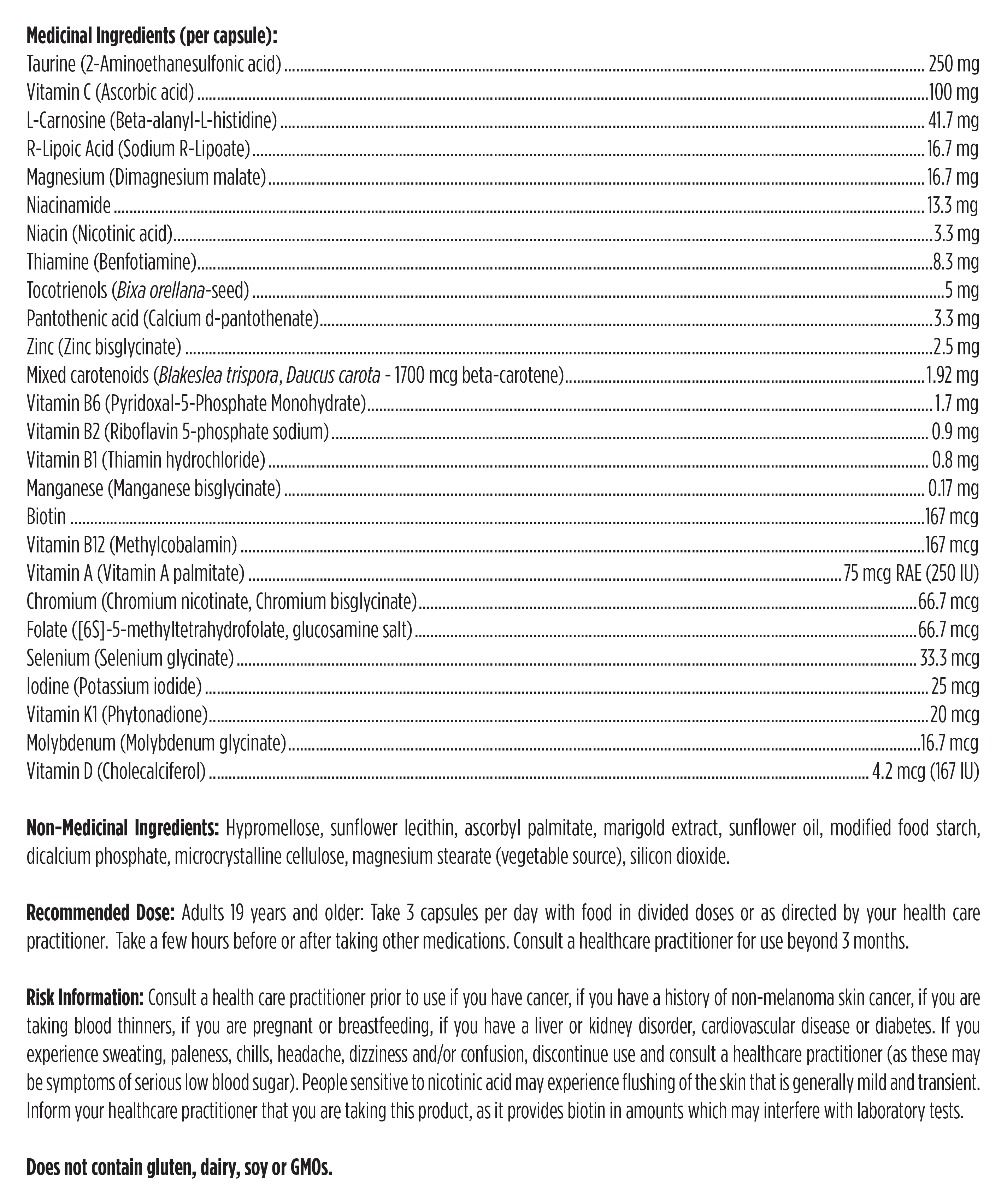 Metabolic Synergy™ | Designs for Health® | 180 Veg Capsules