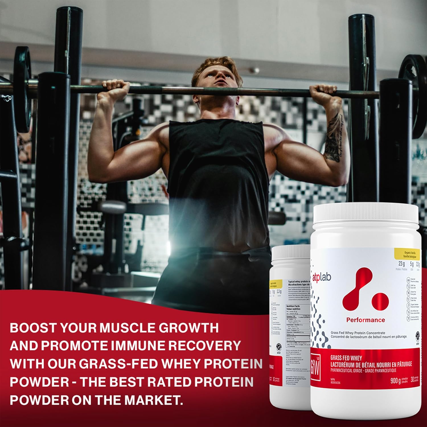 Grass Fed Whey | ATP LAB | Different Flavor and Size