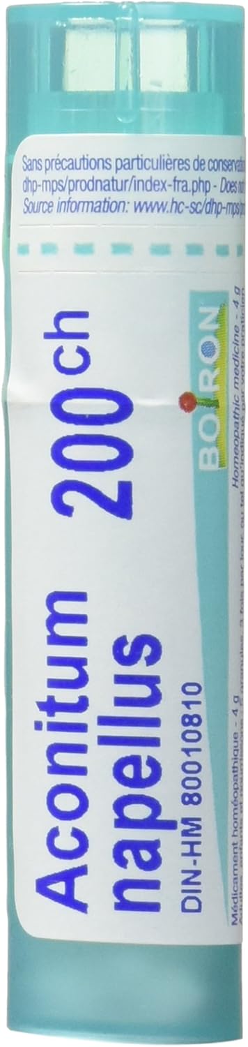 Aconitum napellus 200ch,Homeopathic medicine |Boiron® |Pack of one