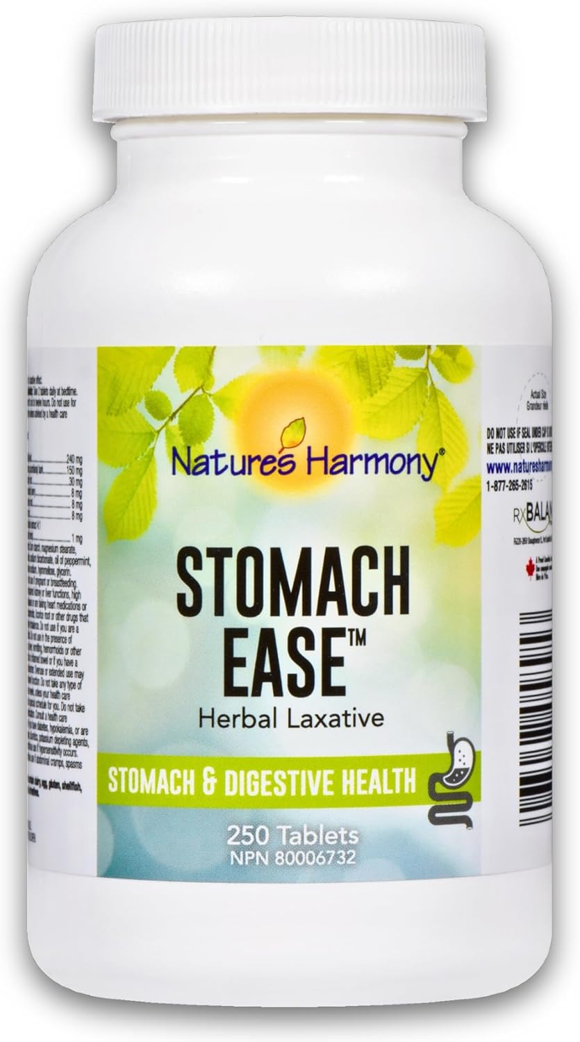 Stomach Ease | Nature’s Harmony | 250 Tablets