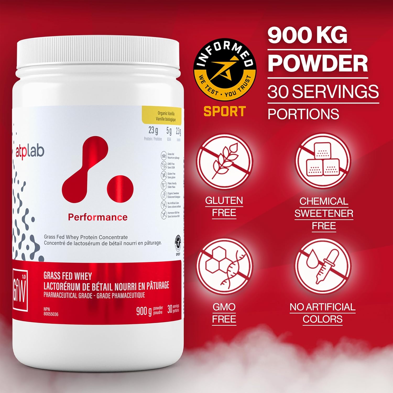 Grass Fed Whey | ATP LAB | Different Flavor and Size