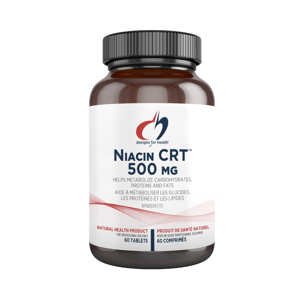 Niacin CRT™ | Designs for Health® | 60 Tablets