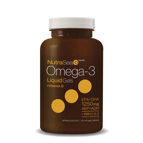 Omega 3 + Vitamin D3 | NutraSea® | 60, 100 or 150 Softgels