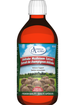 Shiitake Mushroom Extract | Omega Alpha® | 250 mL