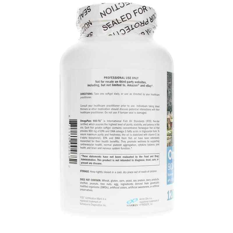 OmegaPure 900-TG™ | Xymogen® | 90 o 120 cápsulas blandas