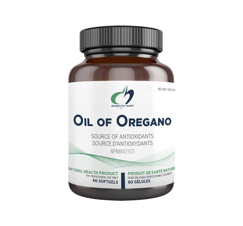 Oil of Oregano | Designs for Health® | 60 Softgel