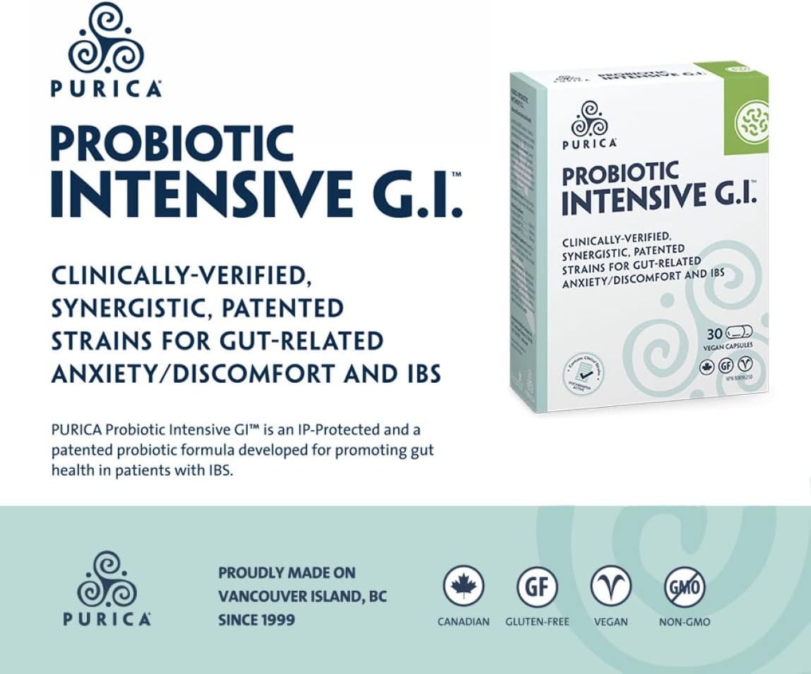 Probiotic Intensive GI|PURICA |30 Veggie Capsules