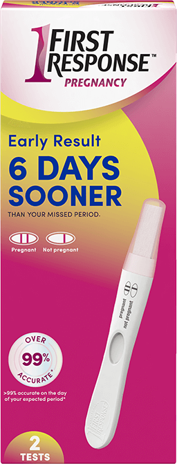 Early Result Pregnancy Test  | First Response™ | 1 or 2 Tests