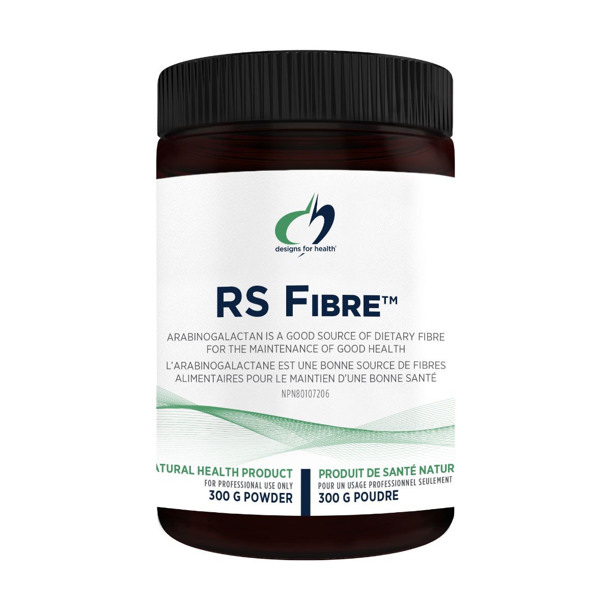 RS Fibre™ Powder | Designs for Health® | 300 g (10.6 oz)