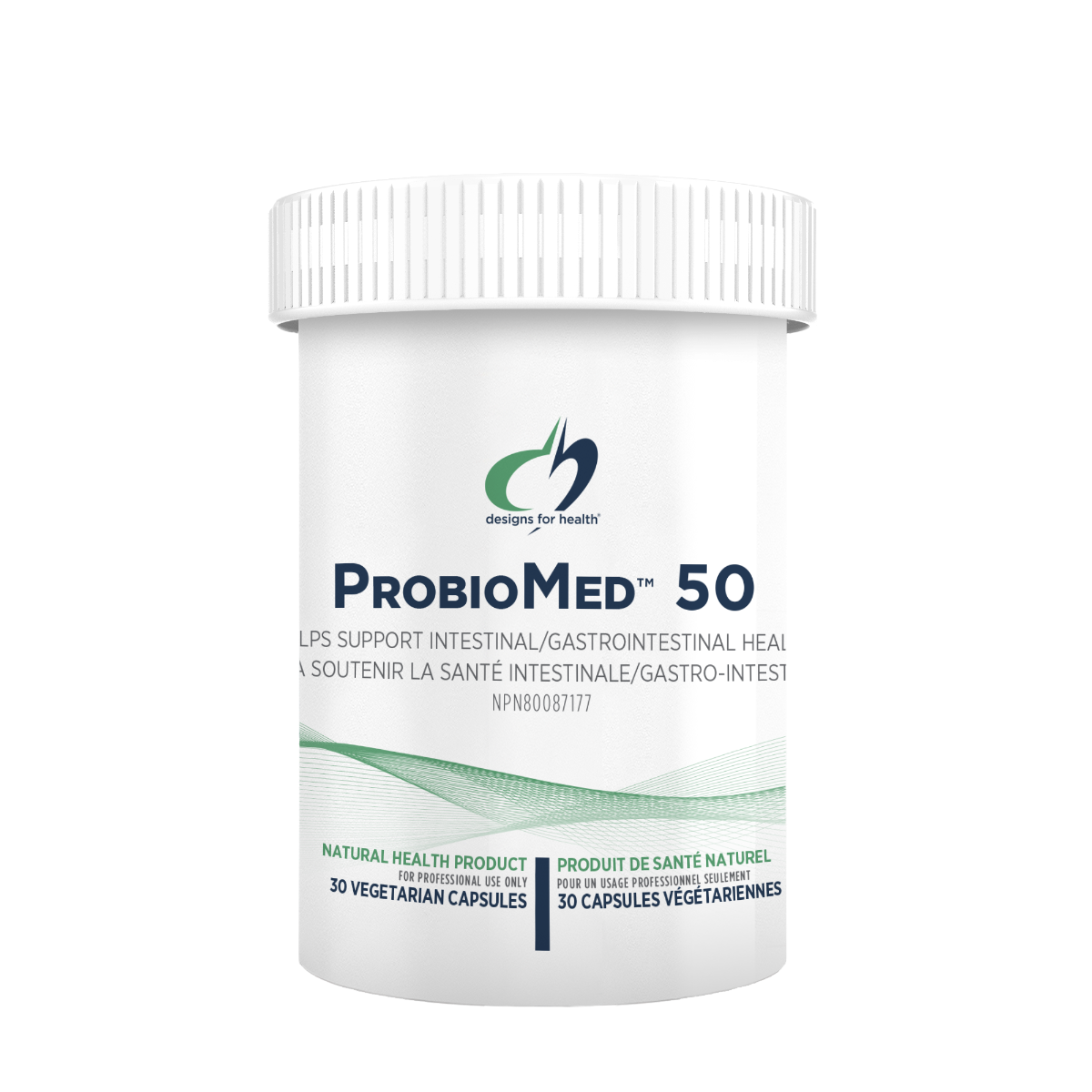 Probiomed™ 50 | Designs for Health® | 30 Vegetarian Capsules