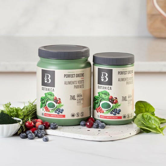 Perfect Greens Powder | Botanica | Various Flavor and Size