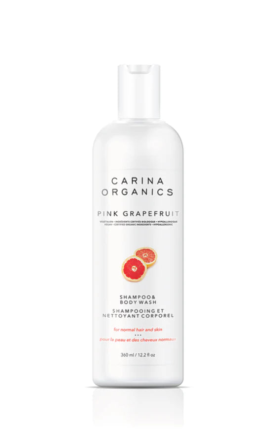 Pink Grapefruit Shampoo and Body Wash | Carina™ Organics | 360 mL