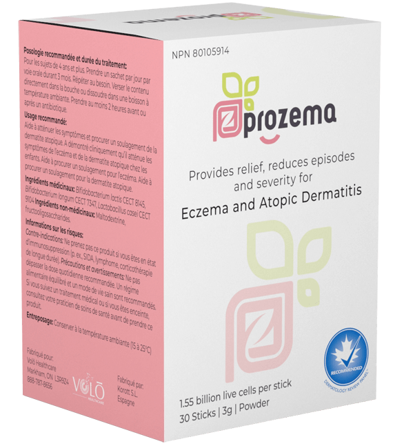 Eczema & Atopic Dermatitis | ProZema | 30 x 3g Powder Sticks