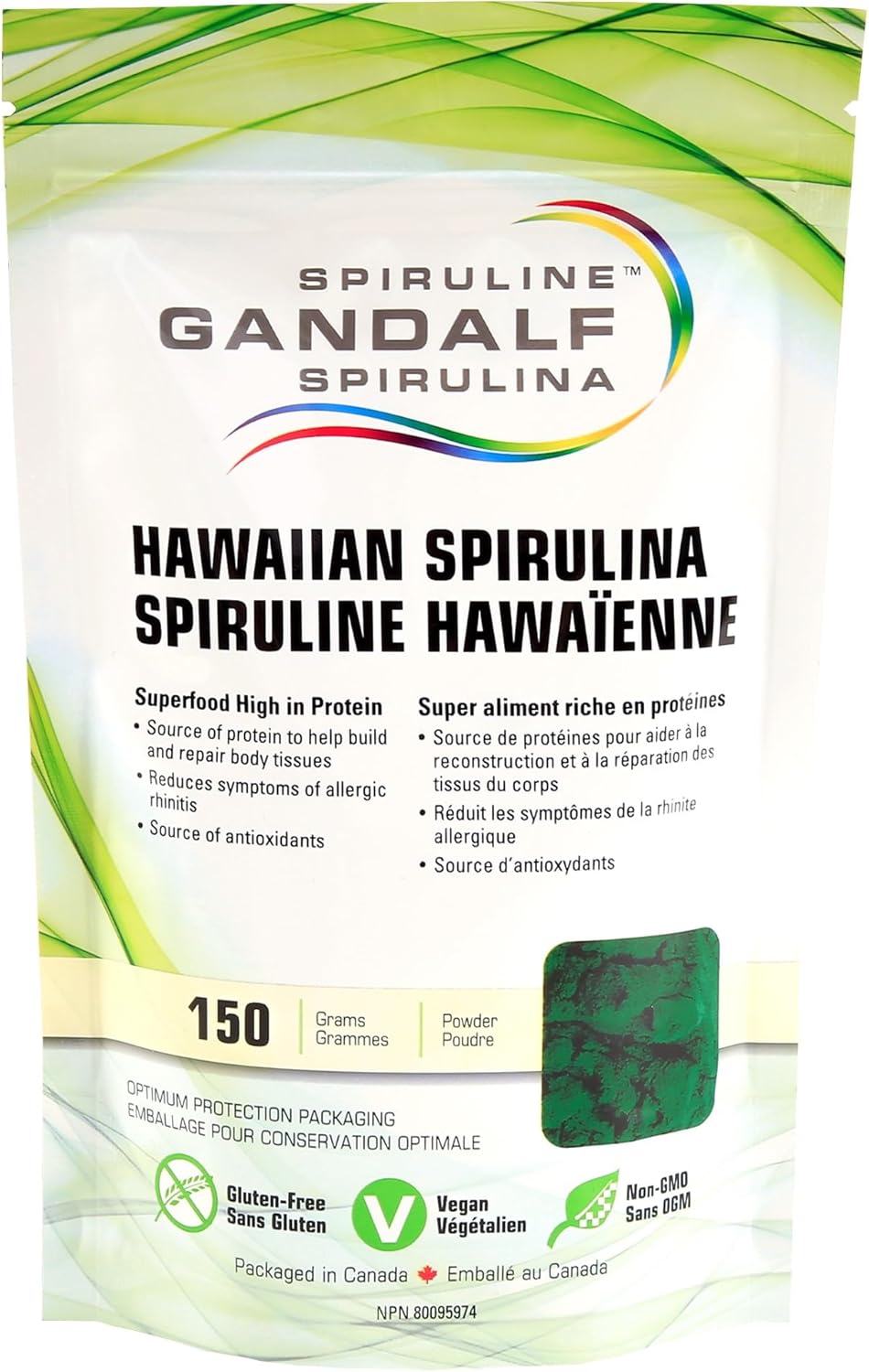 Spirulina Powder |Gandalf Hawaiian |150g 30-Servings