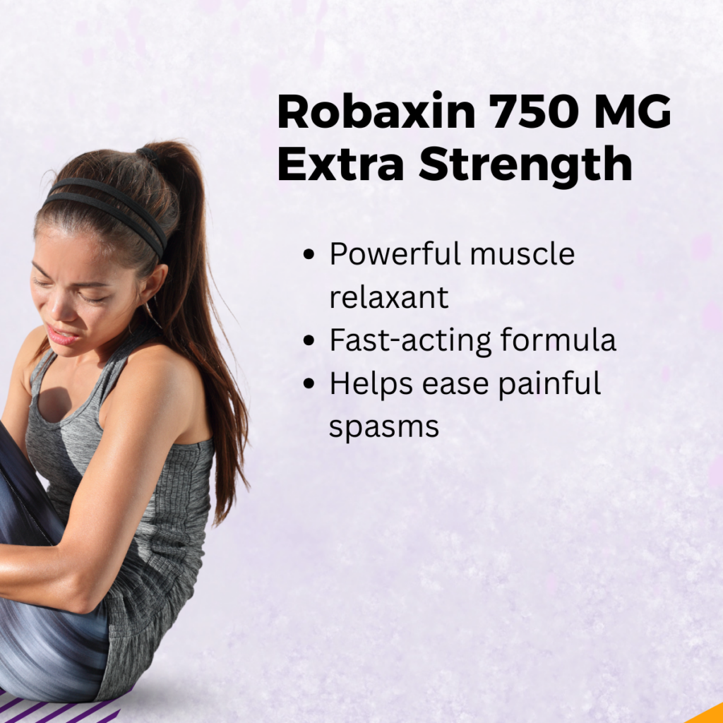Robaxin 750 mg Extra Strength | Robax | 50 Tablets