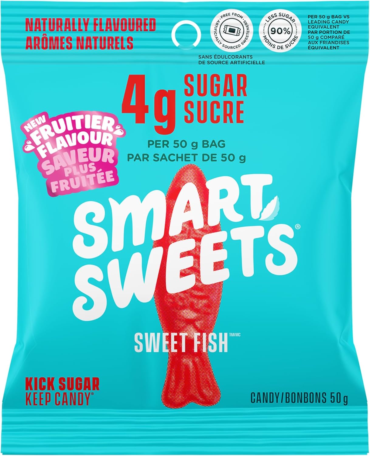 Low Sugar Candy | SmartSweets | Variety of flavour | 50 g