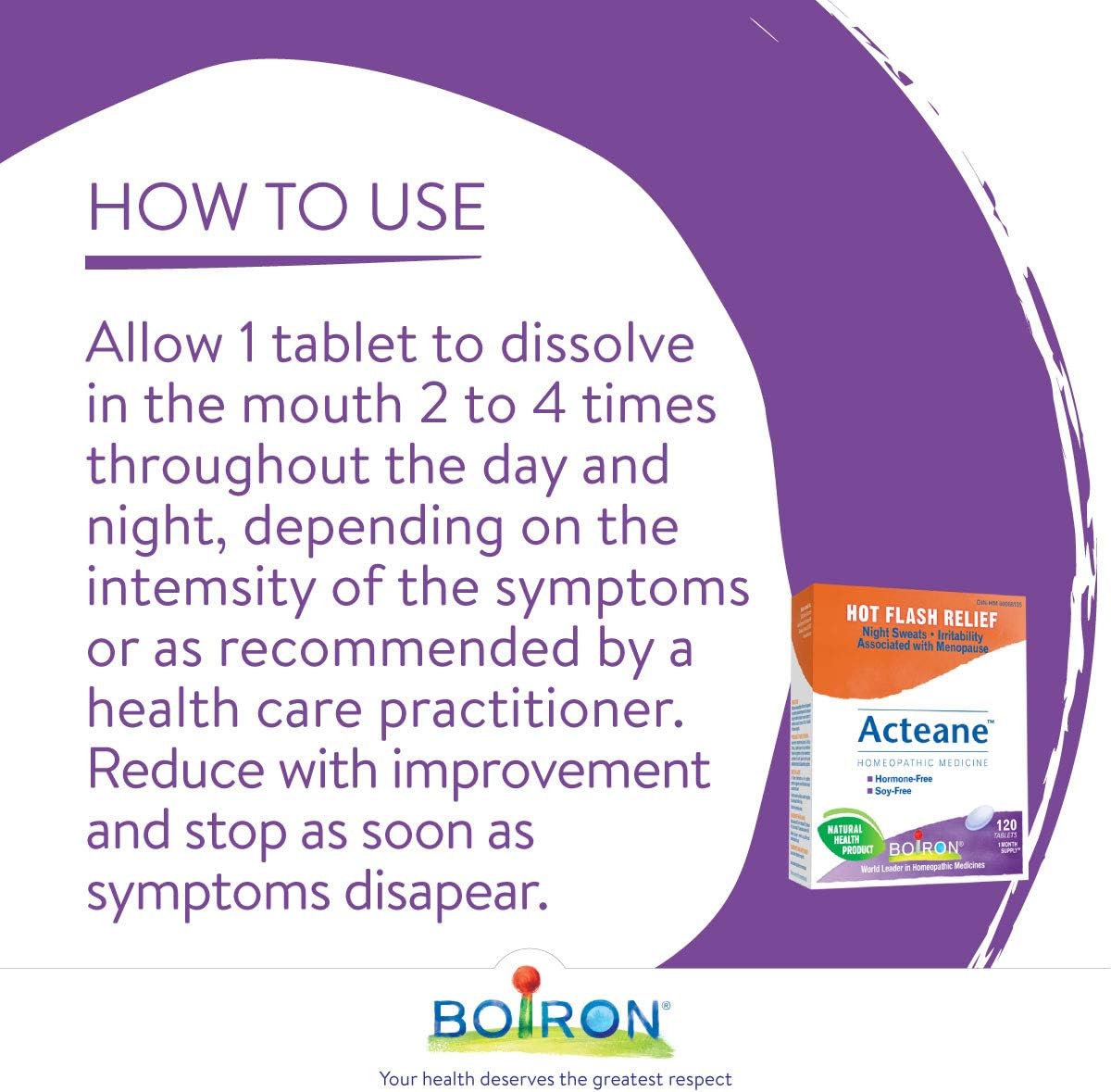 Acteane | Boiron | 120 Tablets