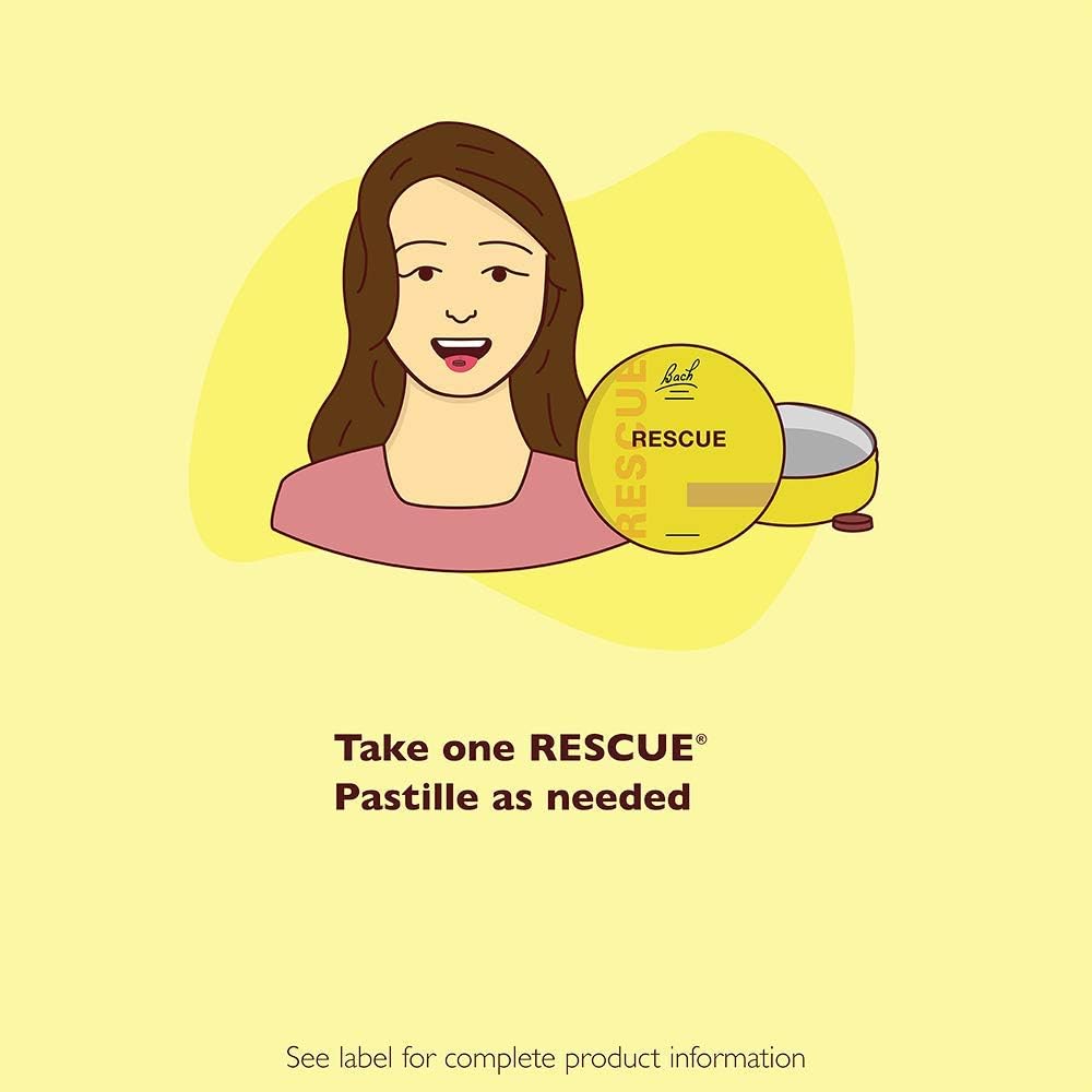 RESCUE PASTILLES | Bach RESCUE |35 Count,Differnt Flavour