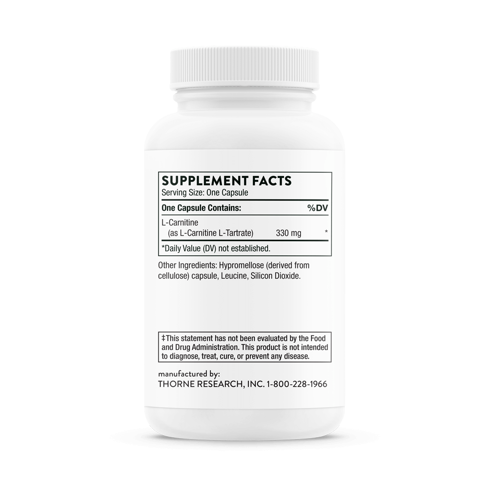 L-Carnitine | Thorne® | 60 Capsules