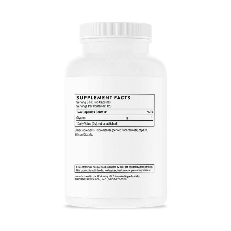 Glycine | Thorne® | 250 Capsules