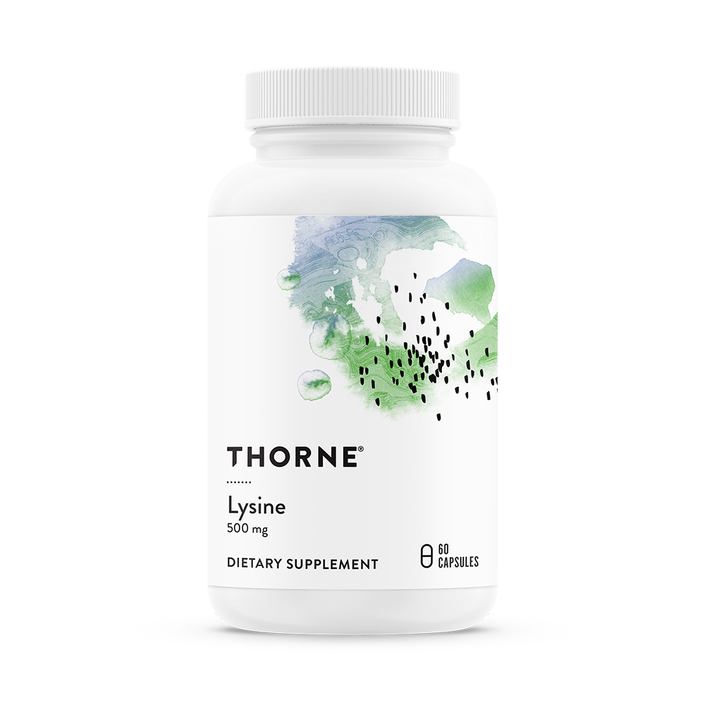 Lysine 500 mg | Thorne® | 60 Capsules