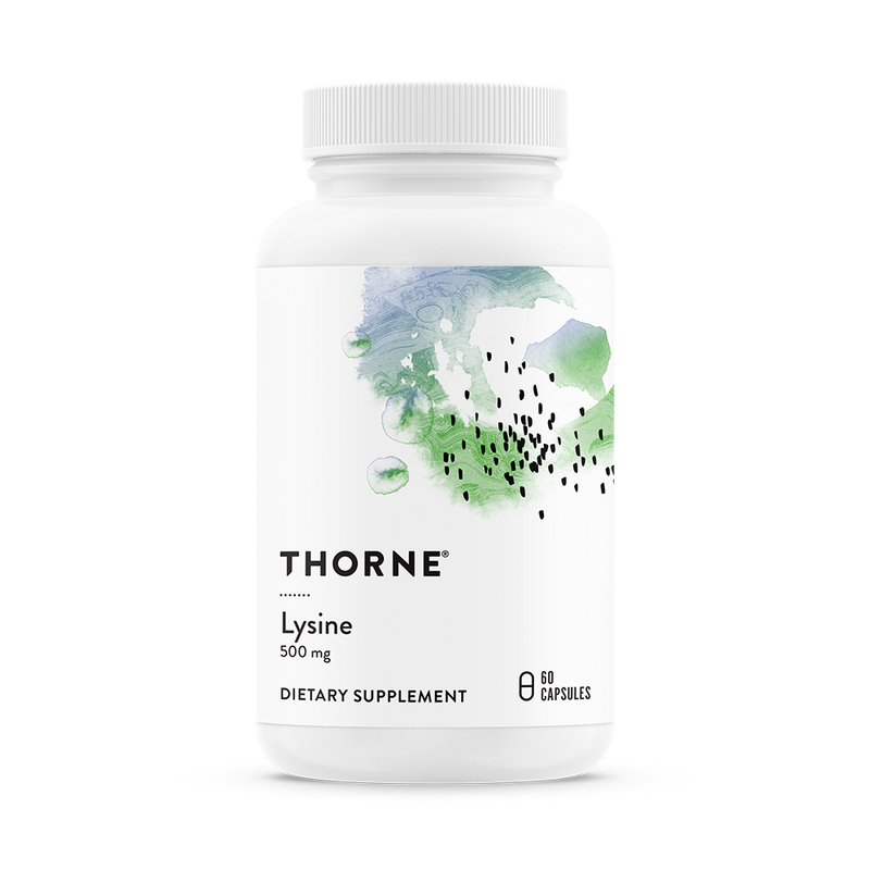 Lysine 500 mg | Thorne® | 60 Capsules