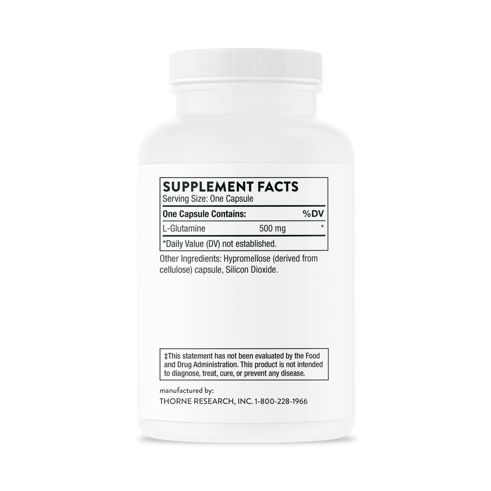 L-Glutamine | Thorne® | 90 Capsules