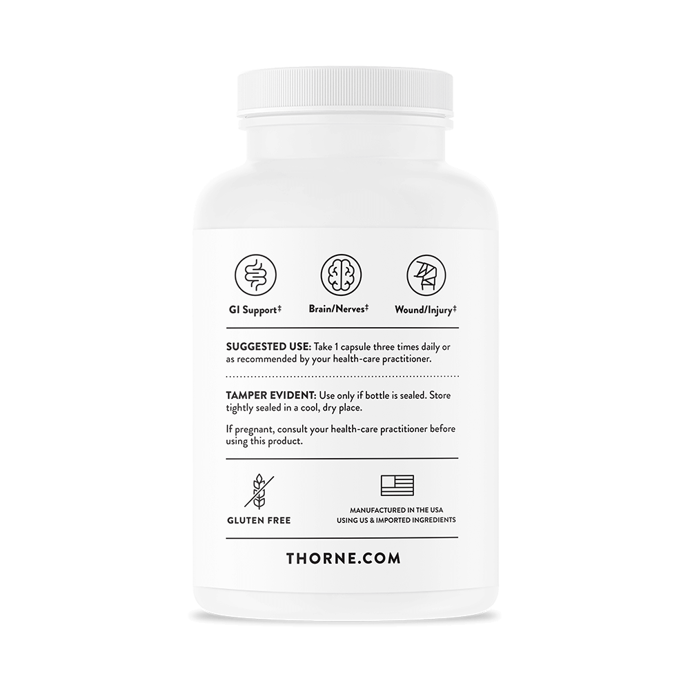 L-Glutamine | Thorne® | 90 Capsules