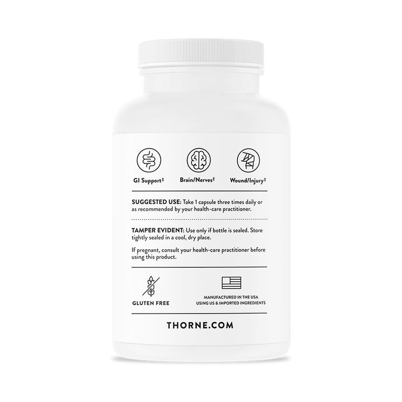 L-Glutamine | Thorne® | 90 Capsules