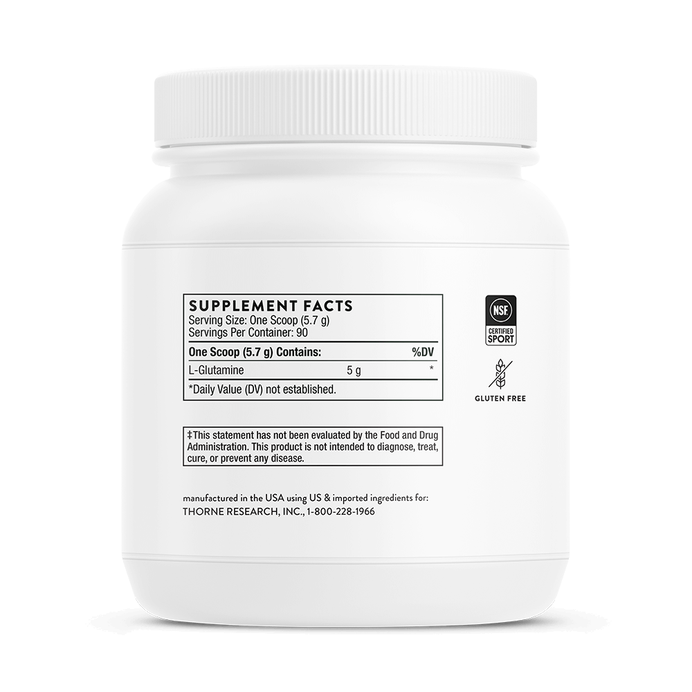 L-Glutamine Powder| Thorne® | 18.1 oz (513 gr)