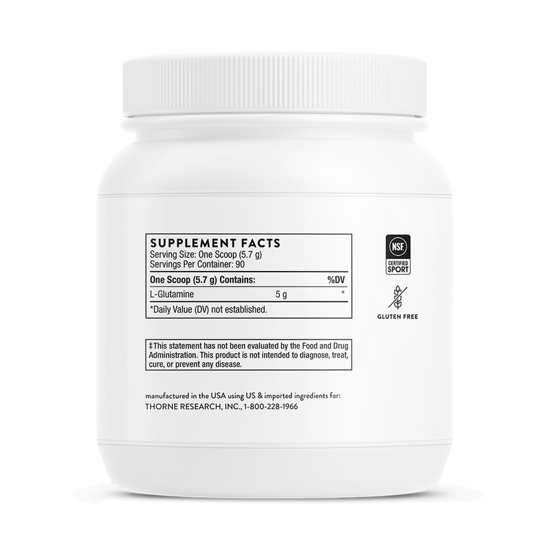 L-Glutamine Powder| Thorne® | 18.1 oz (513 gr)