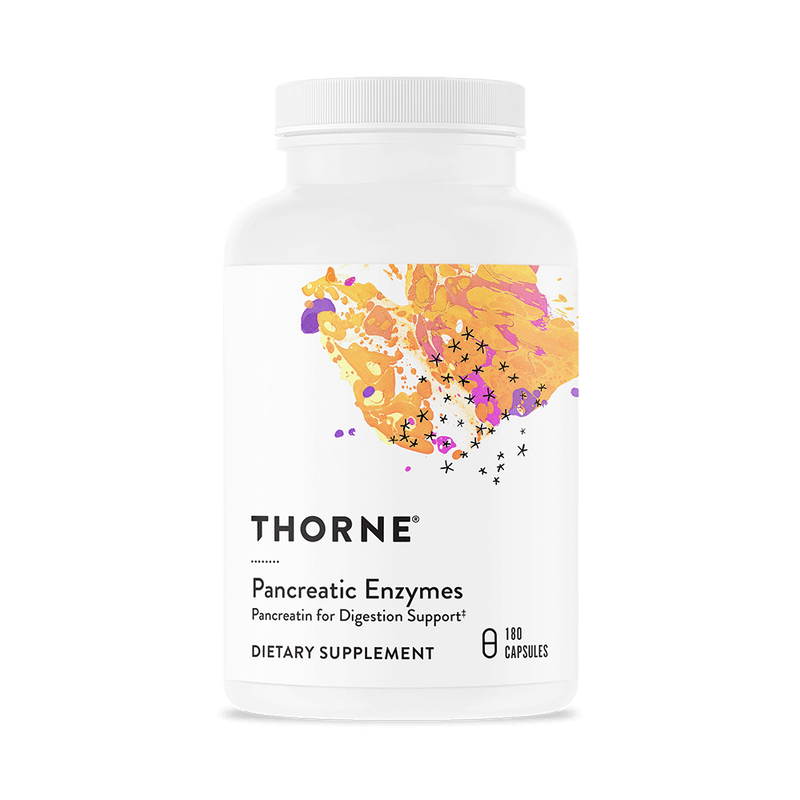 Pancreatic Enzymes | Thorne® | 180 Capsules