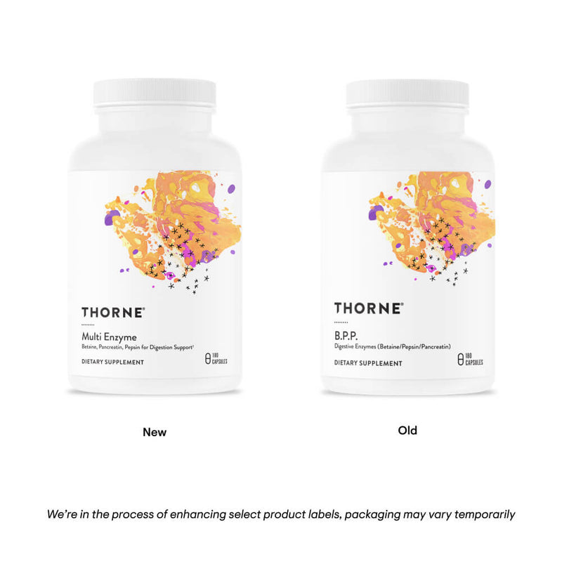 Multi Enzyme | Thorne® | 180 Capsules