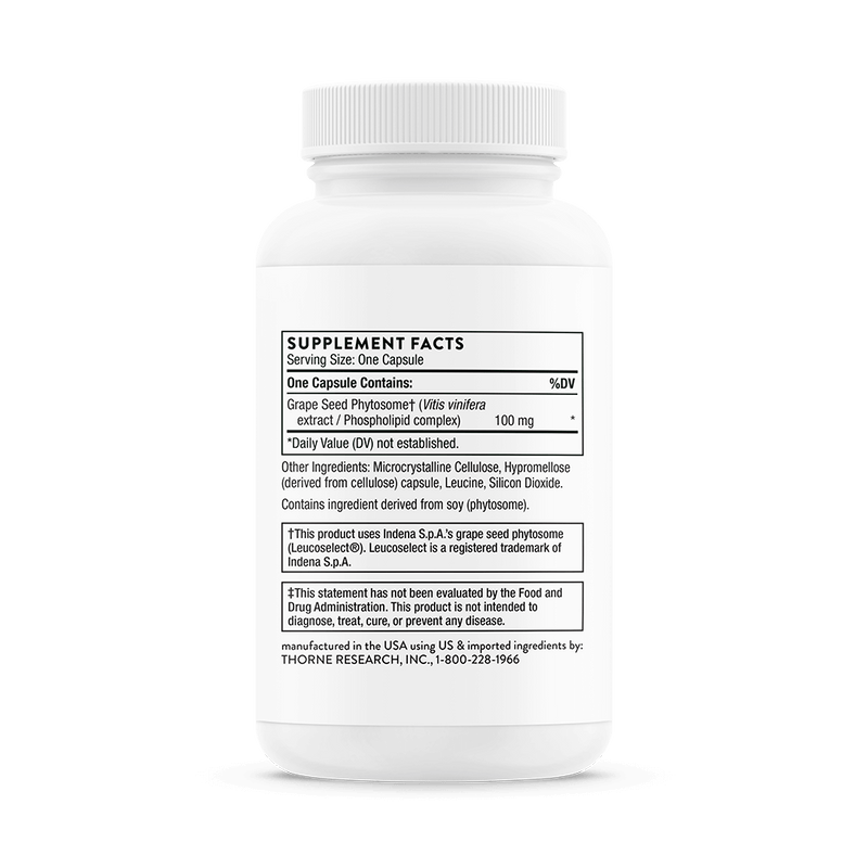 Grape Seed Extract | Thorne® | 60 Capsules