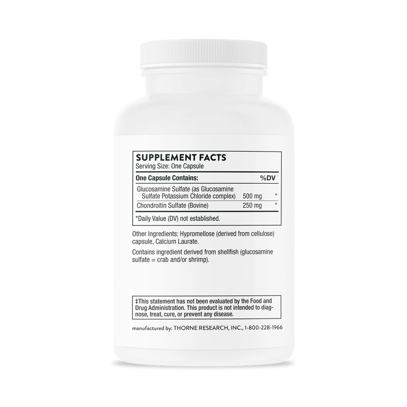 Glucosamine & Chondroitin | Thorne® | 90 Capsules