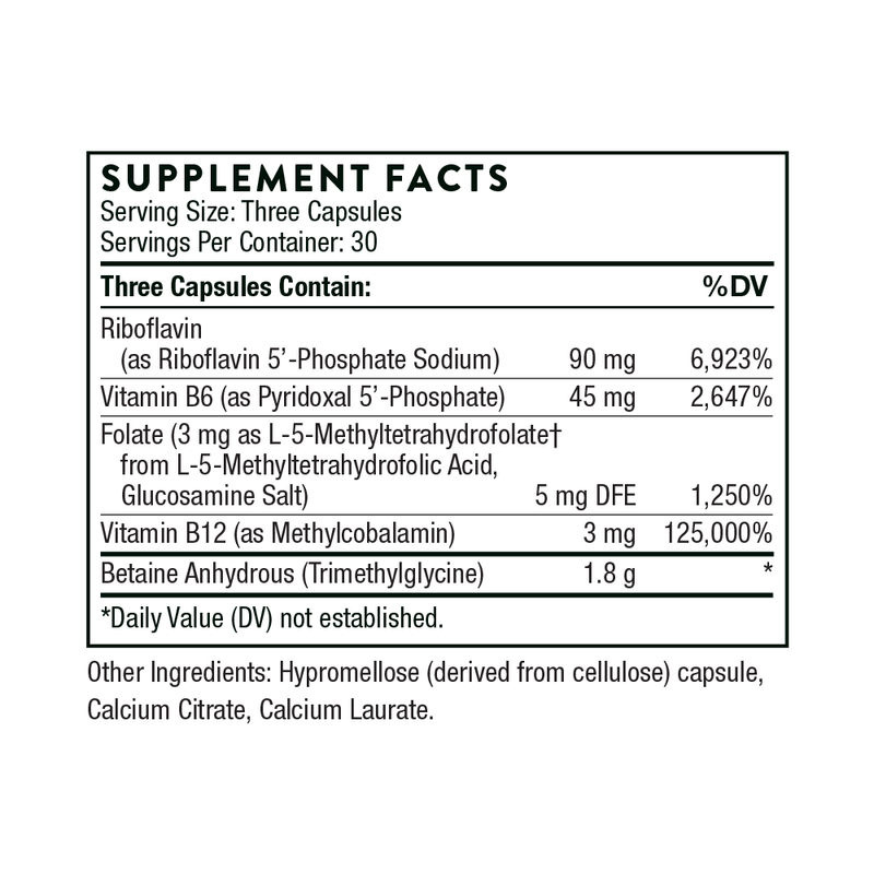 Methyl-Guard Plus® | Thorne® | 90 Capsules