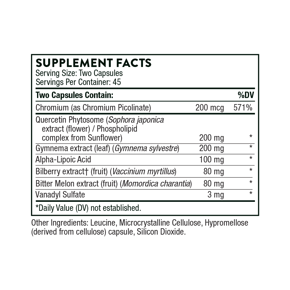 Diabenil | Thorne® | 90 Capsules