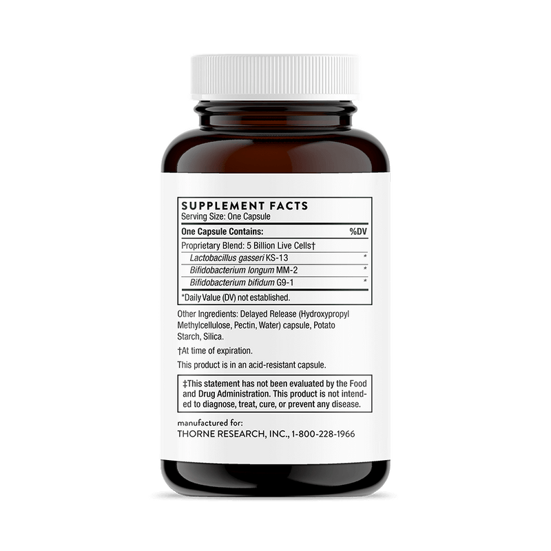 FloraMend Prime Probiotic | Thorne® | 30 Capsules